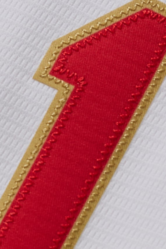 Gold Lined Numbers