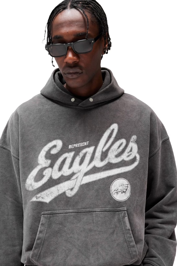 Script Eagles Chest Graphic