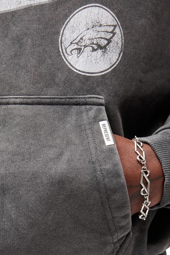 Represent Woven Tab & Kangaroo Pocket